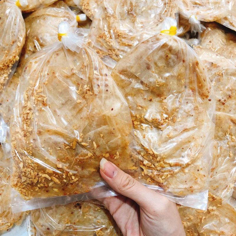 Sỉ 1kg_ bánh tráng muối tỏi đặt biệt