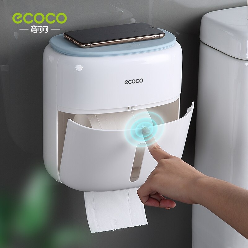 Hộp đựng giấy vệ sinh gắn tường đa năng tiện lợi