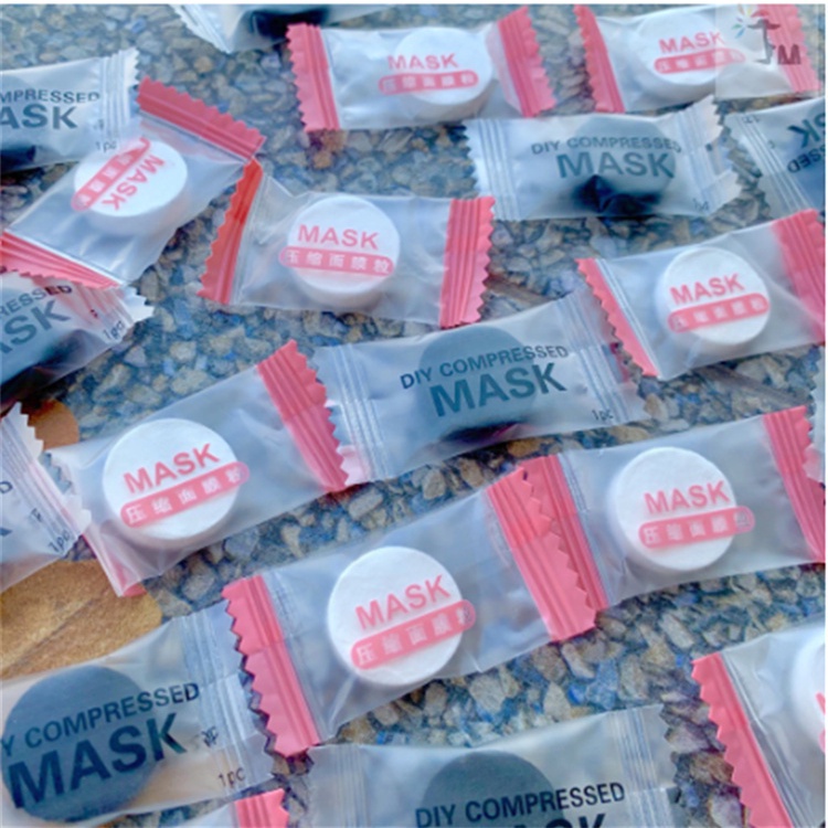 Bộ 10 Mặt Nạ Nén Dùng Một Lần DIY