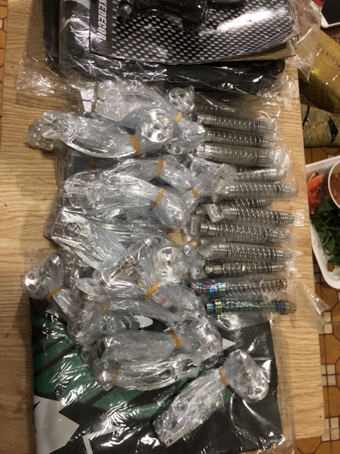 Càng Thắng Sau Nhôm CNC Mẫu Salaya Cho Xe Máy  - Shop Đồ Chơi Xe Máy