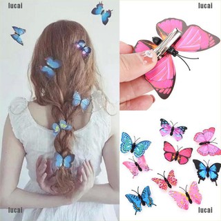 Set 5 kẹp tóc hình bươm bướm xinh xắn dành cho nữ