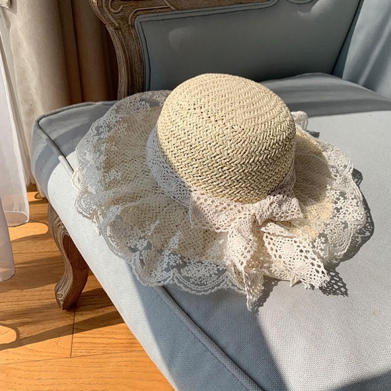 Nón Cối Phối Nơ Phong Cách Bohomian Cho Bé