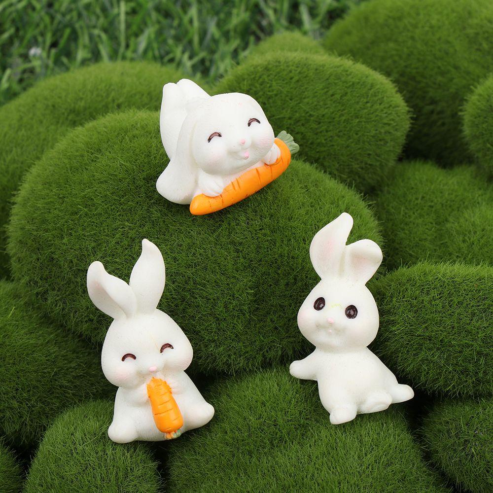 GOGOUP Bộ 30 Viên Đá Rêu Nhân Tạo 3 Kích Cỡ Trang Trí Sân Vườn