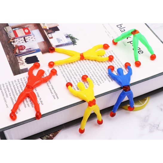 Combo đồ chơi người nhện dính tường vui nhộn