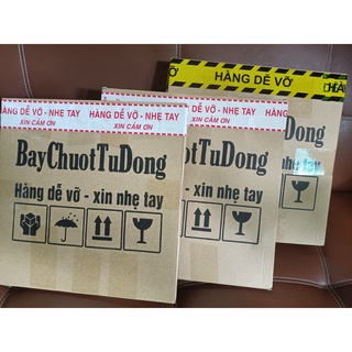 Bẫy Chuột Nắp Xô Sơn [kèm mồi bẫy siêu nhạy + Băng dính 2 mặt]