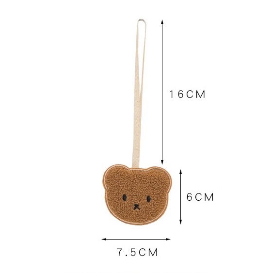 Phụ kiện treo trang trí túi xách hình chú gấu kiểu dáng dễ thương