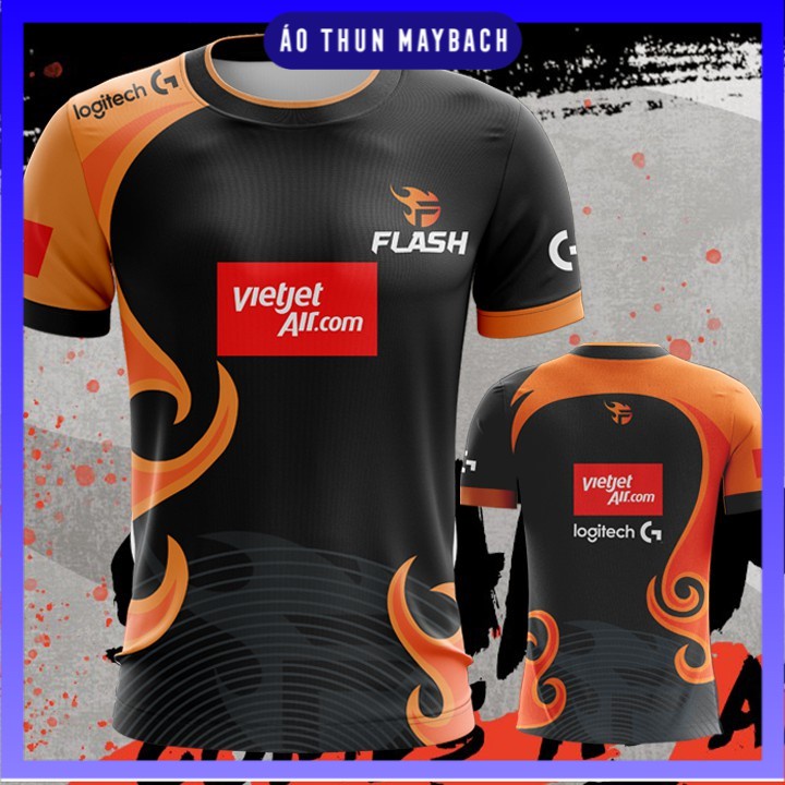 Áo Team Flash LMHT- Áo đội tuyển Team Flash Việt Nam