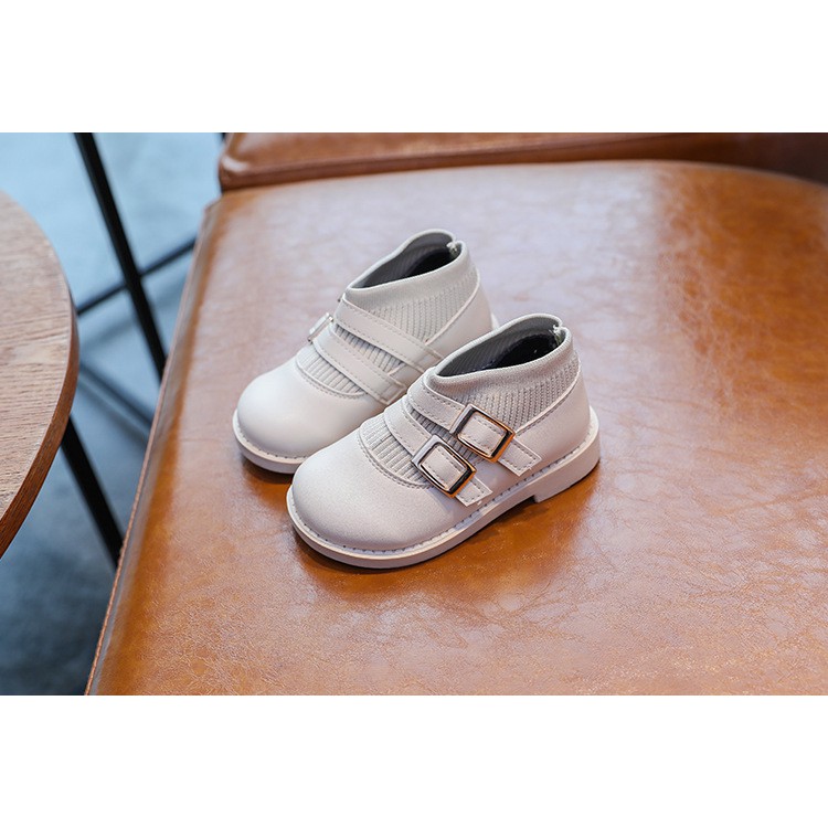 Bốt cổ chun hàng Quảng Châu cao cấp cho bé gái mã mới MQ6168