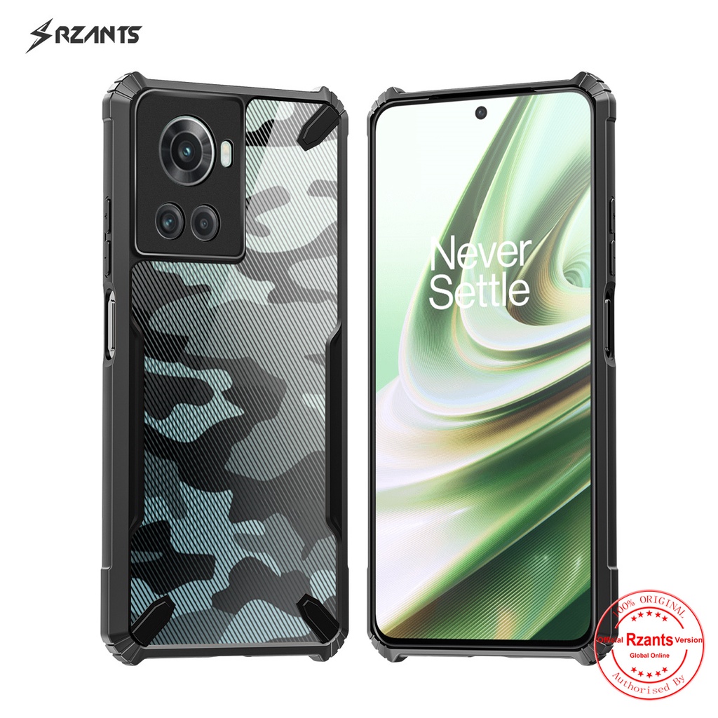 Ốp Điện Thoại Mỏng Họa Tiết Rằn Ri Chống Sốc Bảo Vệ Camera Cho OnePlus 10R Ace
