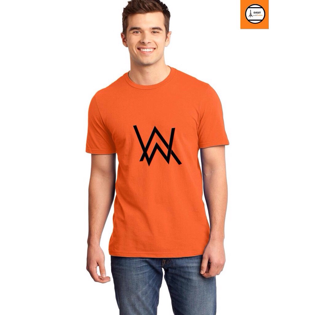 (CHUYÊN SỈ ÁO THUN 29k) ÁO THUN UNISEX CAO CẤP ALAN WALKER CAM