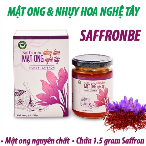 Saffron, Nhụy Hoa Nghệ Tây Ủ Mật Ong Ngăn Ngừa Lão Hóa - Saffronbe