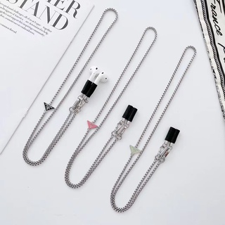Vỏ Bảo Vệ Hộp Sạc Tai Nghe airpods 1 / 2 / 3 pro Bằng Kim Loại In Chữ prada Phong Cách Âu Mỹ Thời Trang Chống Thất Lạc