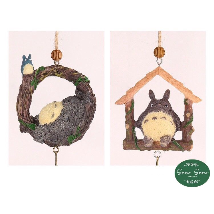 Chuông gió trang trí - Chuông gió decor hình Totoro đáng yêu treo cửa, làm quà tặng dễ thương
