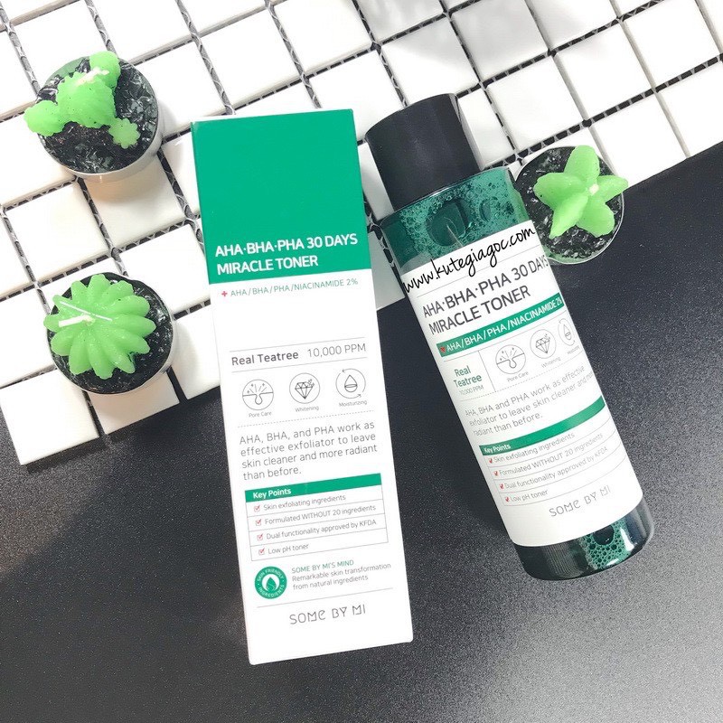 Nước Hoa Hồng Some By Mi AHA BHA PHA 30 Days Miracle Toner 150m | BigBuy360 - bigbuy360.vn