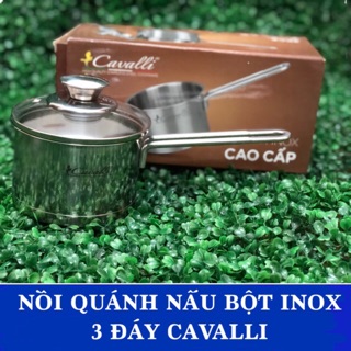 Nồi quánh nấu bột inox 3 đáy 12cm