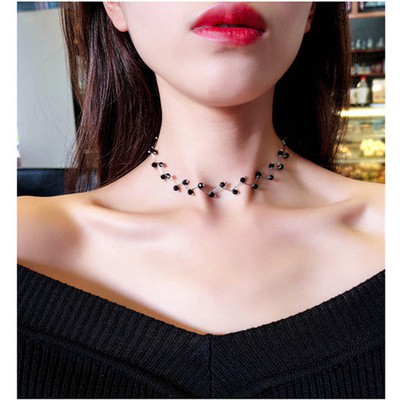 Vòng cổ choker đính ngọc trai sang trọng cho nữ