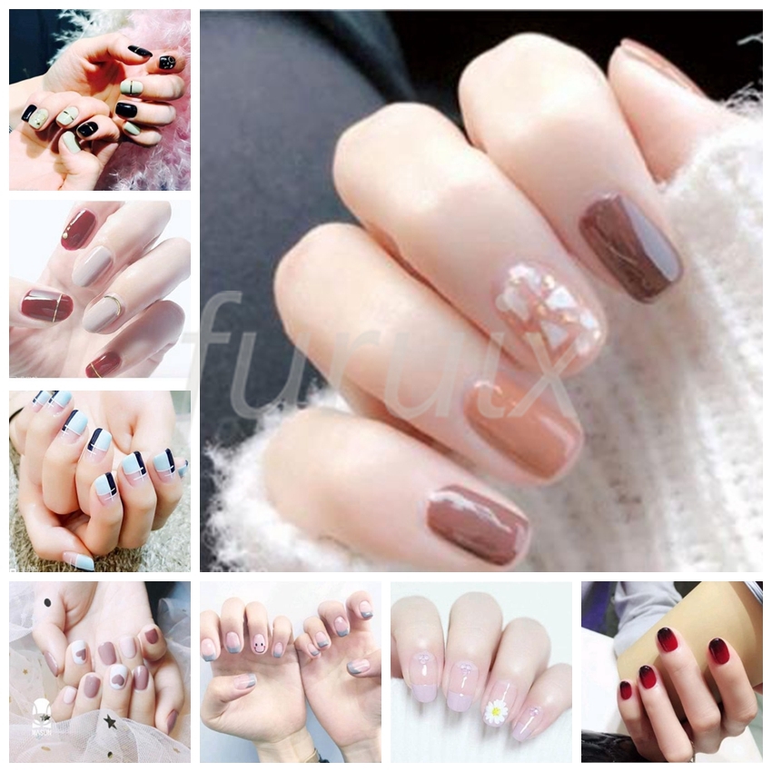 <furuix> Cartoon 3D Nail Sticker Waterprrof Fashion Nail Art KS101-KS118