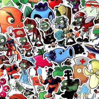 10-50 hình sticker plans vs zombies decal ( random hình )