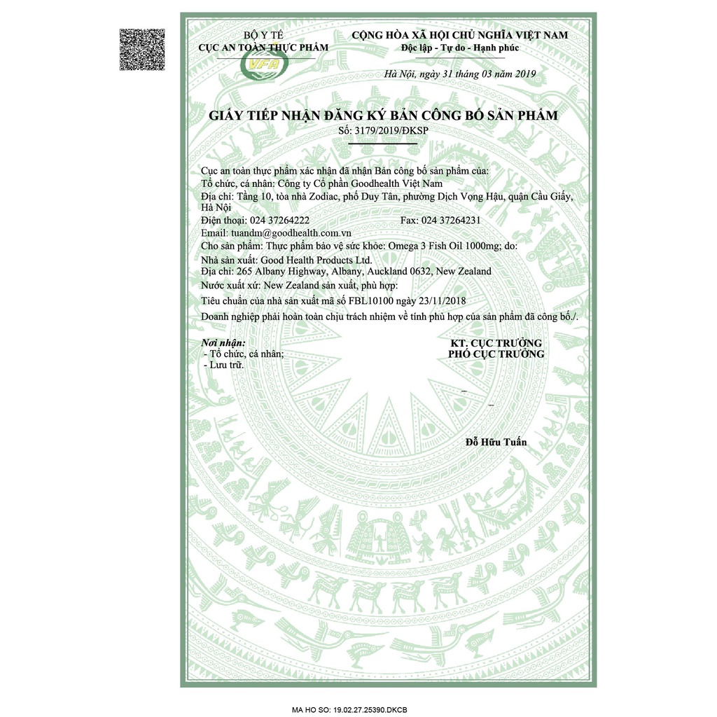 Viên dầu cá hỗ trợ tim mạch, não bộ, thị lực Goodhealth Omega 3 Fish Oil 1000mg 150 viên