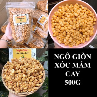 NGÔ GIÒN XÓC MẮM CAY GÓI 500G