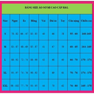 Áo sơ mi cao cấp H&L
