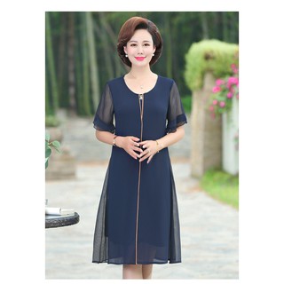 đầm trung niên đẹp, váy trung niên đẹp (co ngoc)