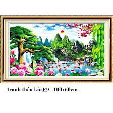 TRANH THÊU PHONG CẢNH E9 (100X60)