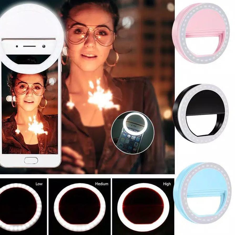 Đèn LED Tròn Hỗ Trợ Chụp Ảnh Selfie