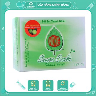 Bột sủi thanh nhiệt Sensa Cool hộp 6 gói