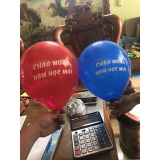 Bóng bay chào mừng năm học mới(túi 100 quả)