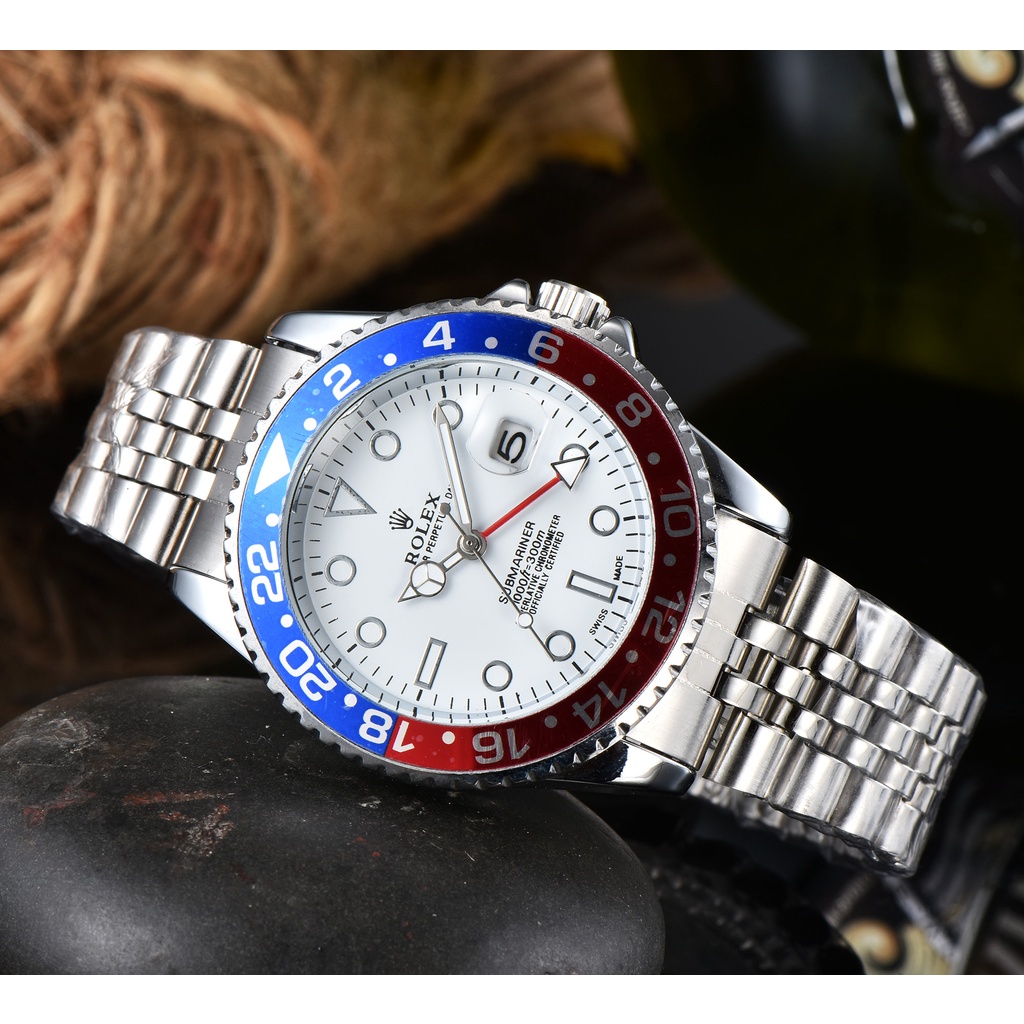 Đồng Hồ Rolex Dây Thép 40MM Lịch Lãm Thời Trang Cho Nam