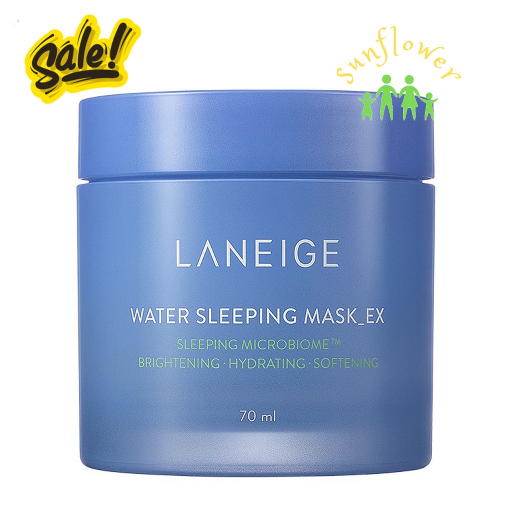 Mặt Nạ Ngủ Laneige Water Sleeping 70ml mềm mịn cấp ẩm cho da ban đêm của Hàn Quốc