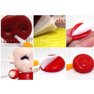[Mua 1 Tặng 1] Tạo hình đất sét bộ 8 cây 16 đầu toru_slime