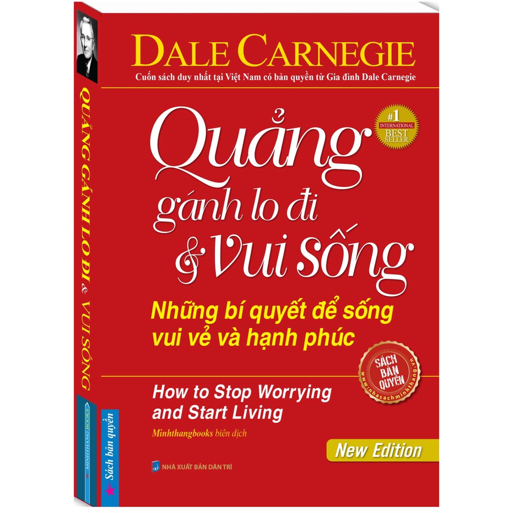 Sách - Quẳng Gánh Lo Đi Và Vui Sống - Những Bí Quyết Để Sống Vui Vẻ Và Hạnh Phúc (Bìa Mềm)