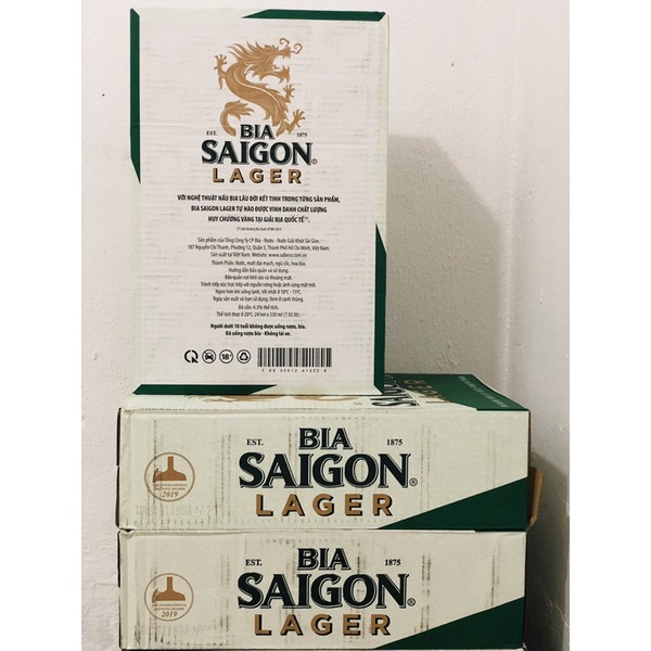 Bia Sài Gòn Lager 24 lon/Thùng Chang's Food