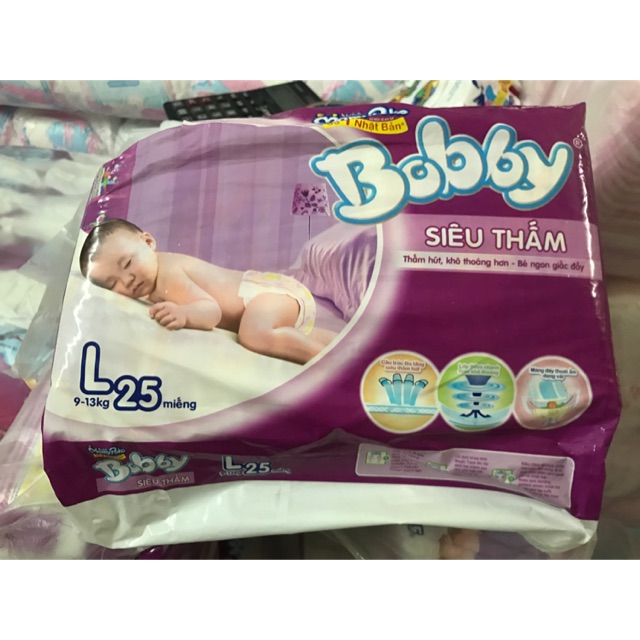 TÃ DÁN HUGGIES SIZE L25(9-13KG)