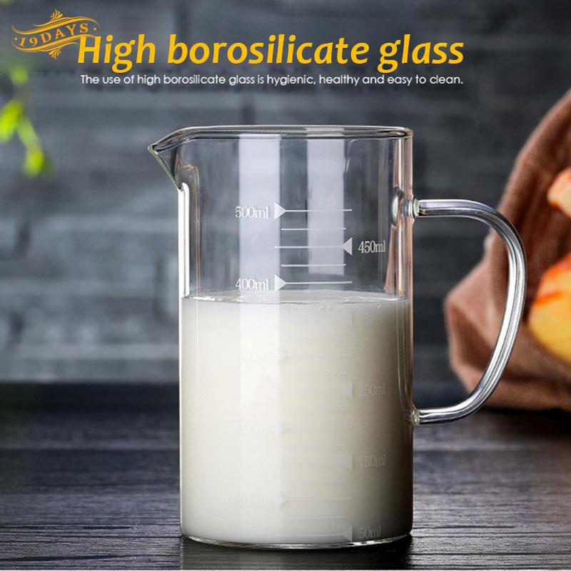 Ca đong thủy tinh borosilicate dung tích 350/500ml