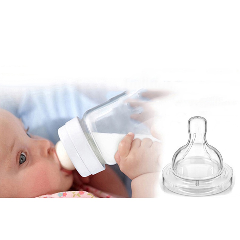Núm ti giả thay thế bằng Silicone chống đầy hơi cho bé