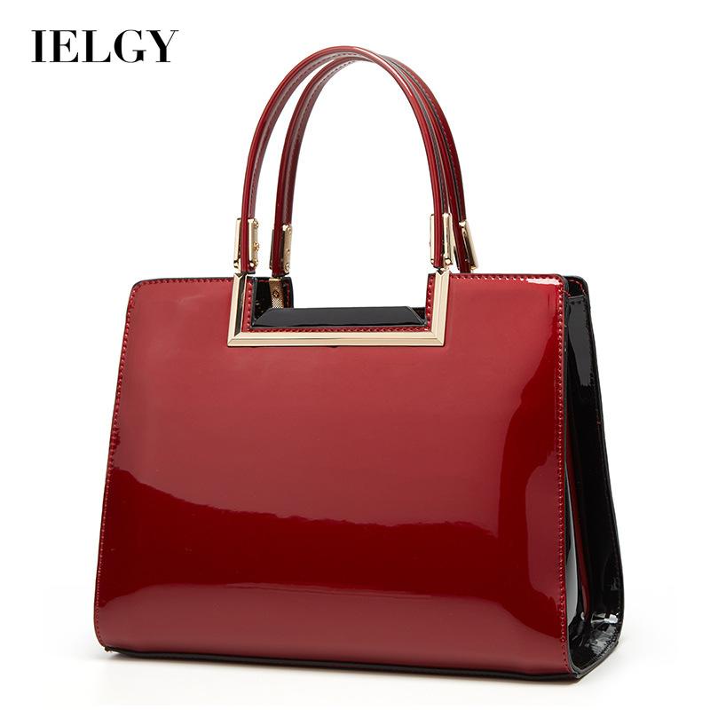 Túi Xách Da Bóng Thiết Kế Đơn Giản Thời Trang Cho Nữ