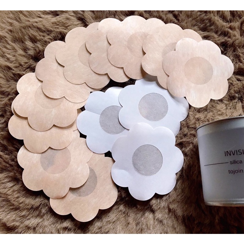 10 miếng dán nhũ hoa giấy