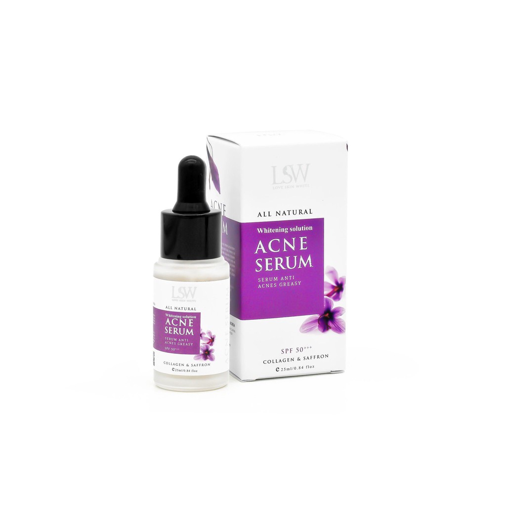 ACNE SERUM Love Skin White.3 ngày hết mụn, 7 ngày hết thâm