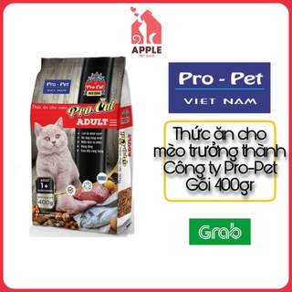 Thức ăn hạt mèo trưởng thành Pro cat adult gói 400gr