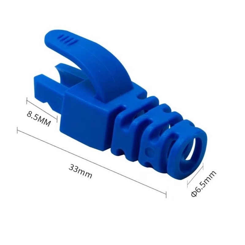 ĐẦU CHỤP HẠT MẠNG RJ45 CHỐNG GÃY JACK MẠNG