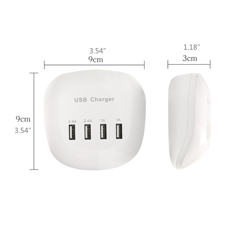 Tẩu Sạc Nhanh 4 Cổng USB Chất Lượng Cao