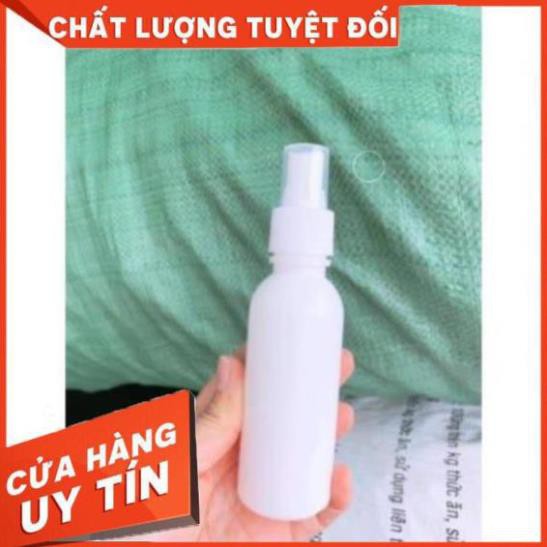 [Chai lọ] Chai xịt phun sương, nắp bậc, nhấn giọt 100ml - đựng gel nước rửa tay, dầu dừa,- vỏ nhựa đựng mỹ phẩm