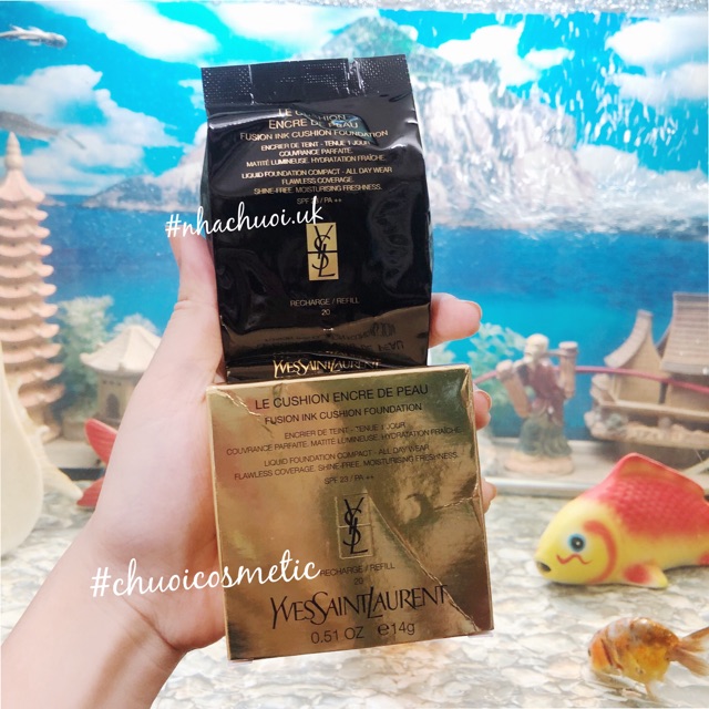 Kem trang điểm YSL le cushion encre de peau 14g (Cushion / Refill) Tone 20 phấn nước | BigBuy360 - bigbuy360.vn
