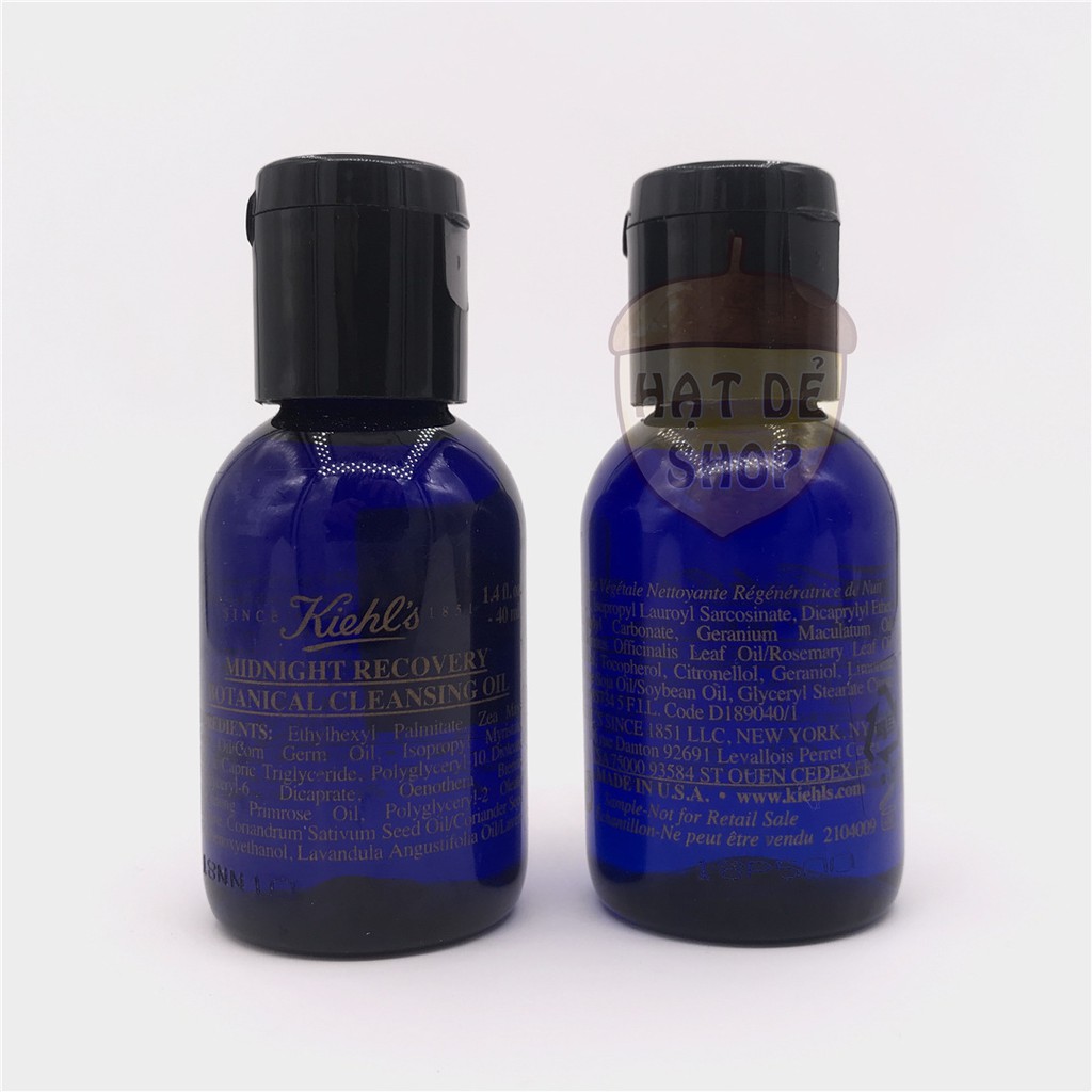 Kiehl's / Kiehls Dầu Tẩy Trang Phục Hồi Midnight Recovery Botanical Cleasing Oil 40ml