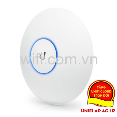 Bộ phát wifi Unifi AP AC LR - Chuẩn AC 1317Mb - Chịu Tải 150 USER - Kết nối xa một cách dễ dàng.