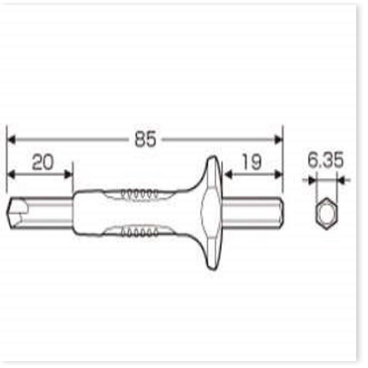 Mũi vít tháo vít gỉ AK-22N Anex