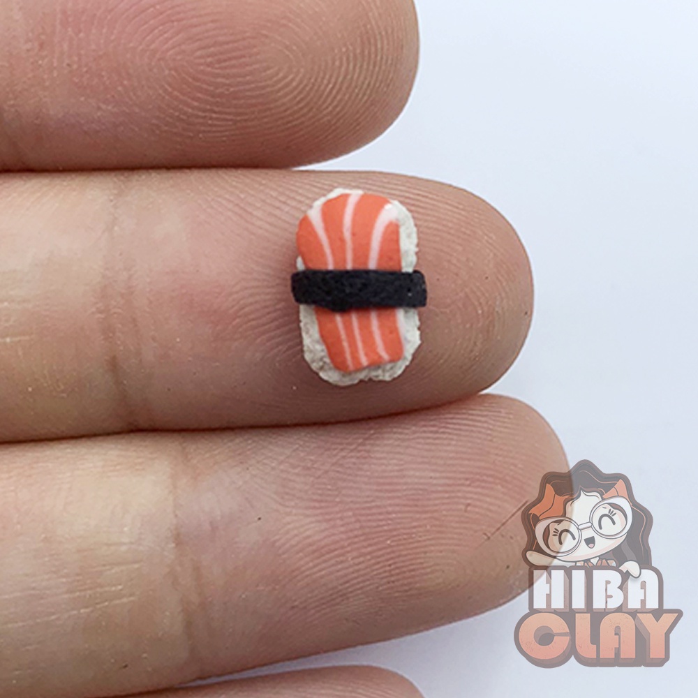 Sushi thịt Minifood trang trí mô hình, đồ ăn mini mô hình cho búp bê DIY